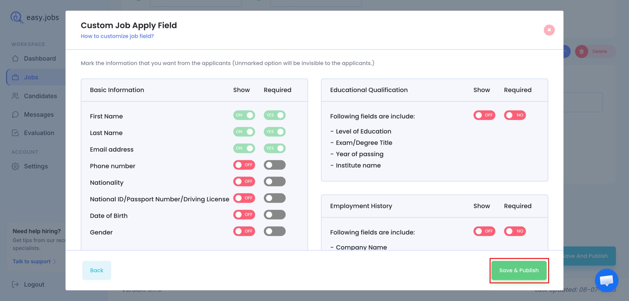 How to Create A New Job Post in easy.jobs? 15 New Job Post