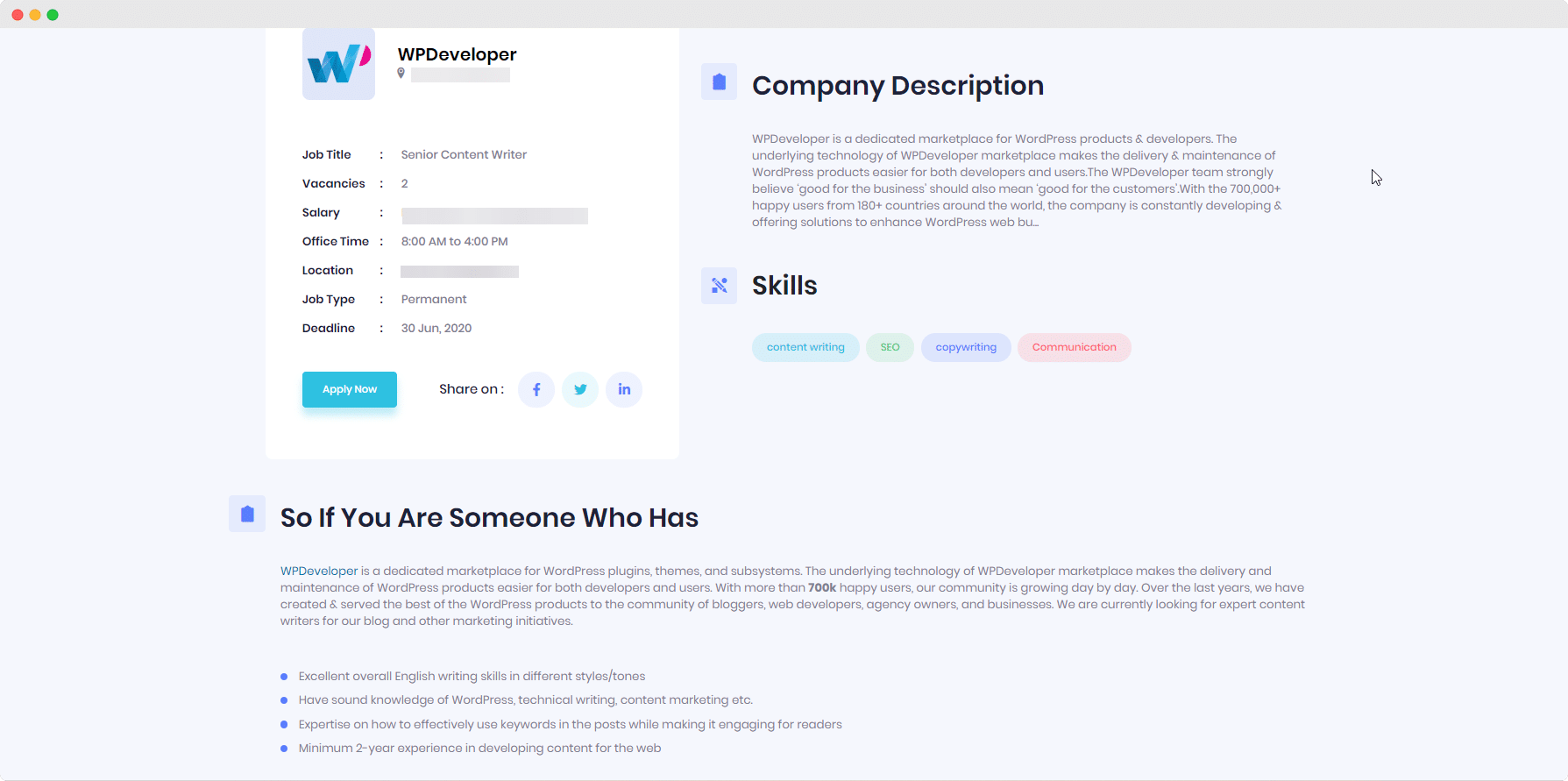 Career Site Easy Jobs