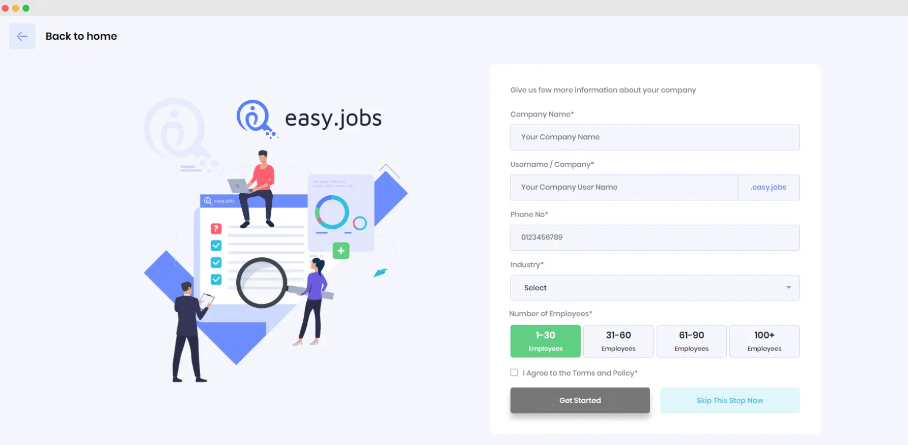 harga easy.jobs