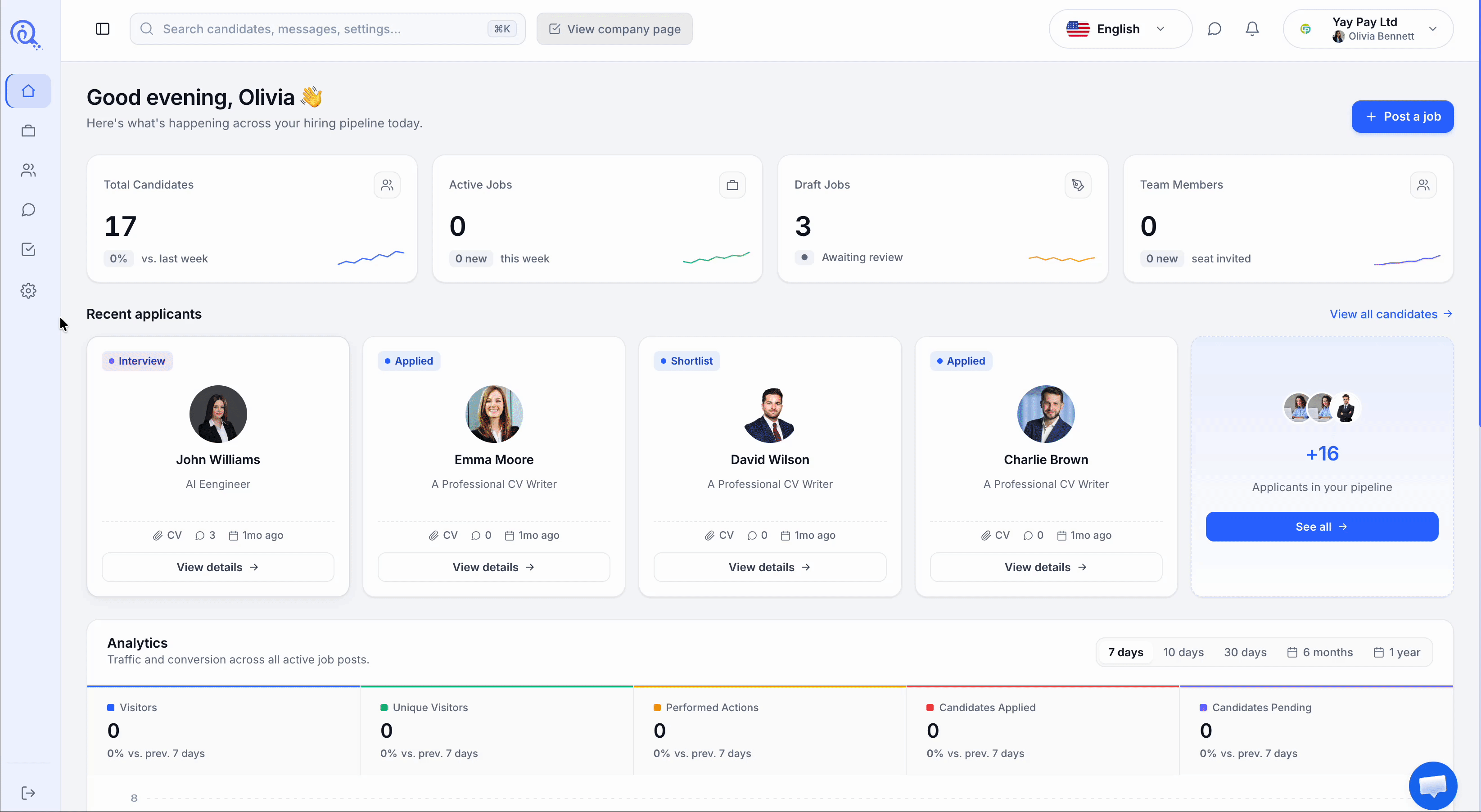 Hoe kan ik snel mijn activiteitenlogboek op easy.jobs bekijken? 1 Activity Log