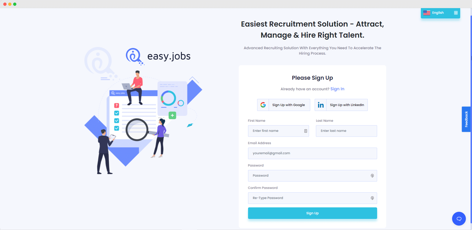 Job Posting Example Easy.Jobs