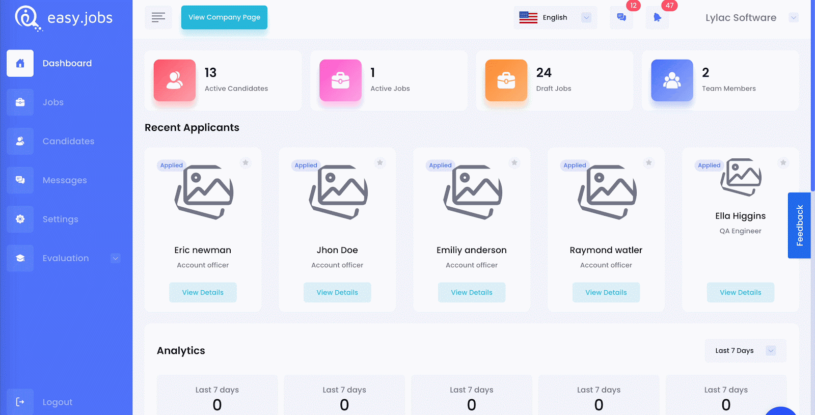 Setup Email SMTP