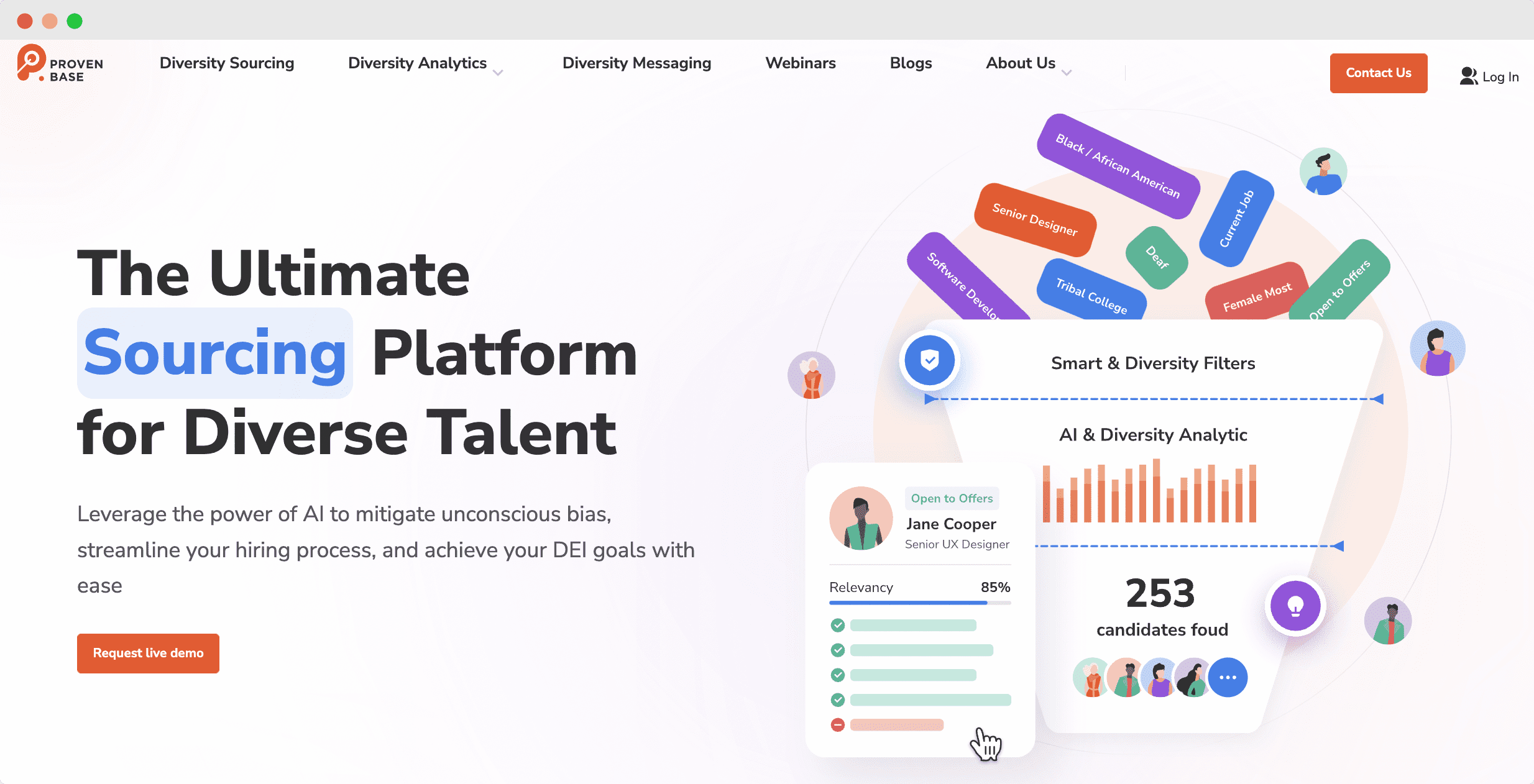 Provenbase Diversity Hiring Tool