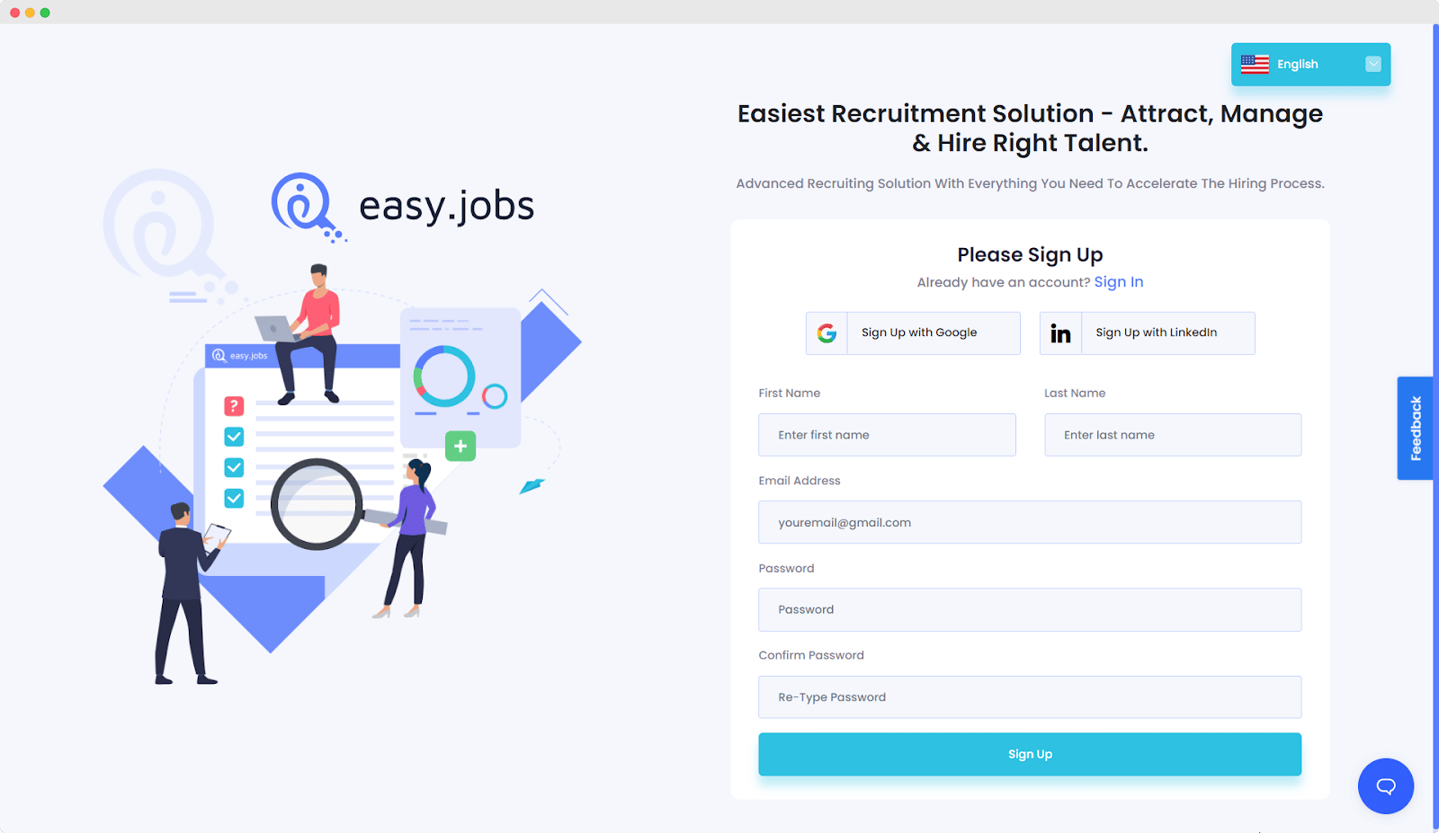 New Company Inside Easy.Jobs?