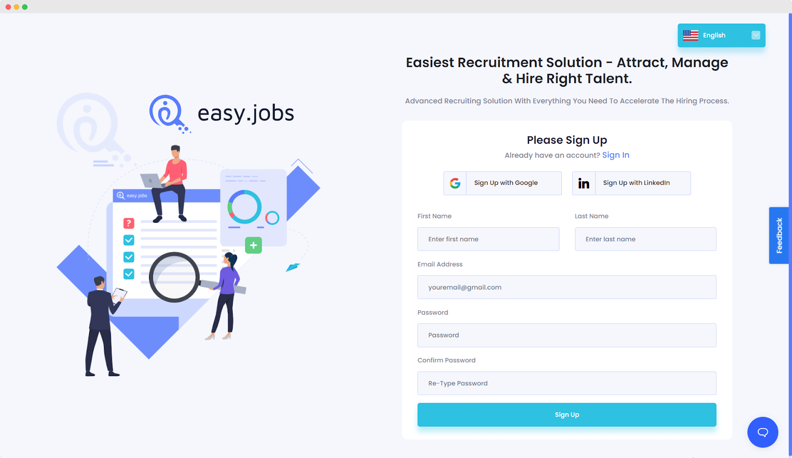 Perusahaan Baru Di Dalam Easy.Jobs?