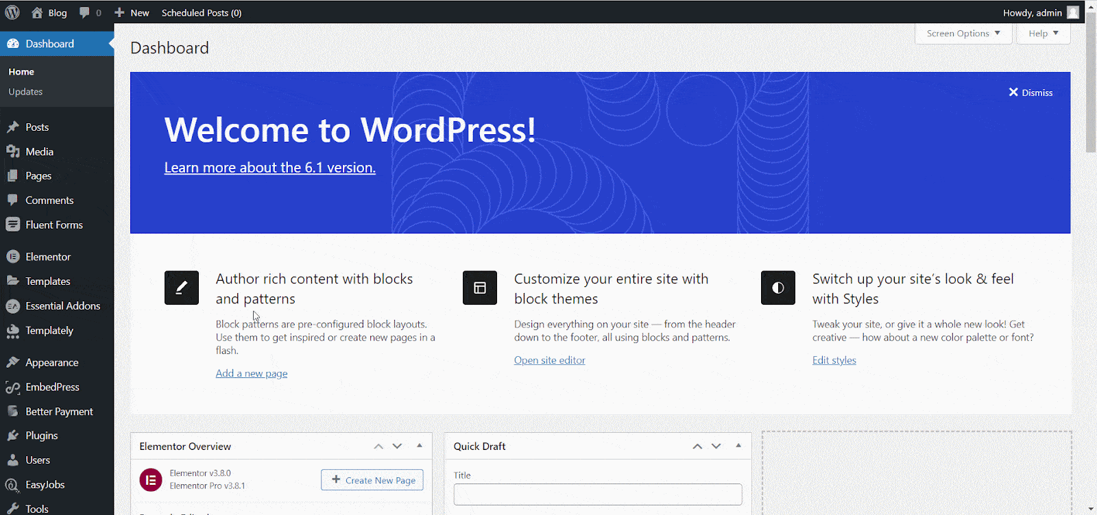 KELOLA PIPA DARI DASHBOARD WORDPRESS ANDA 