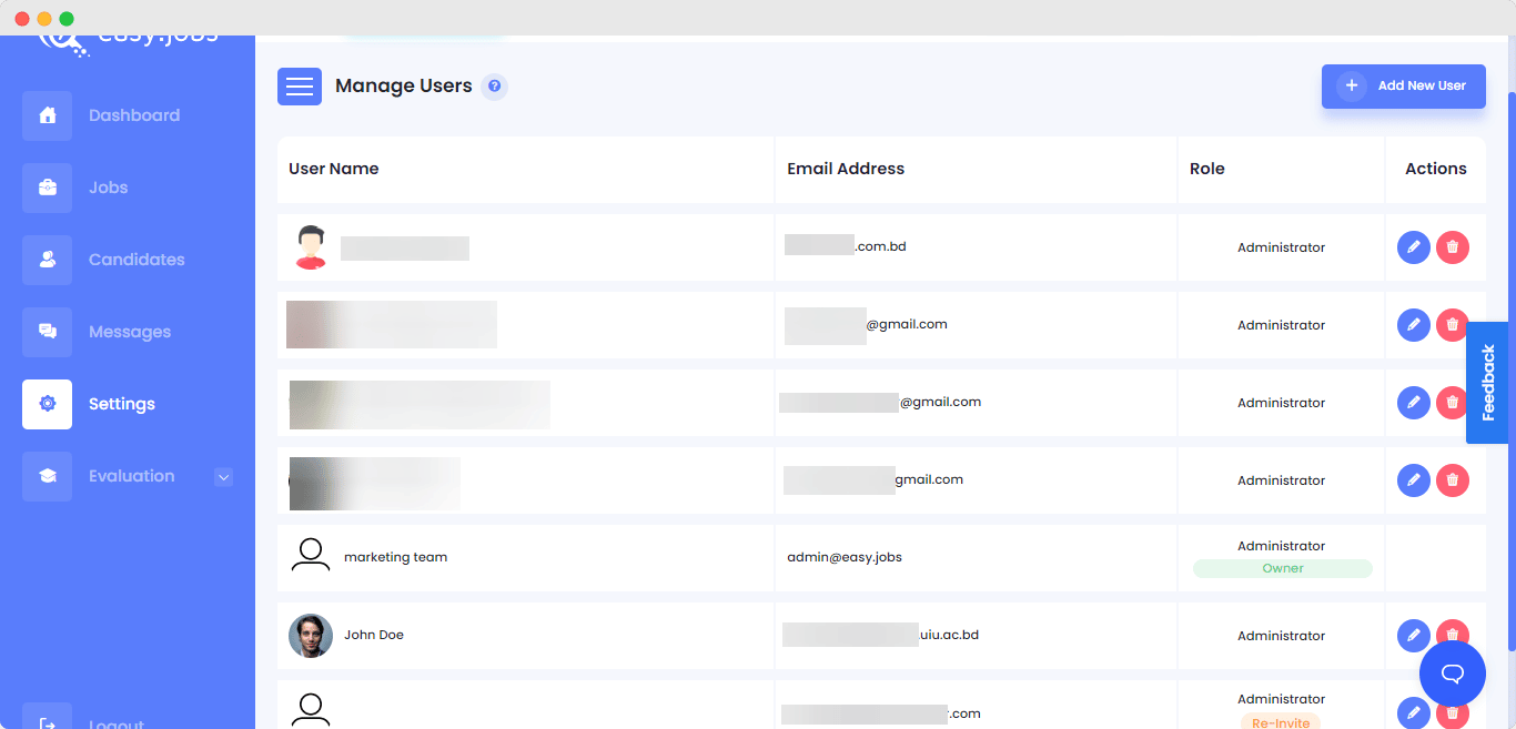 configure notification settings