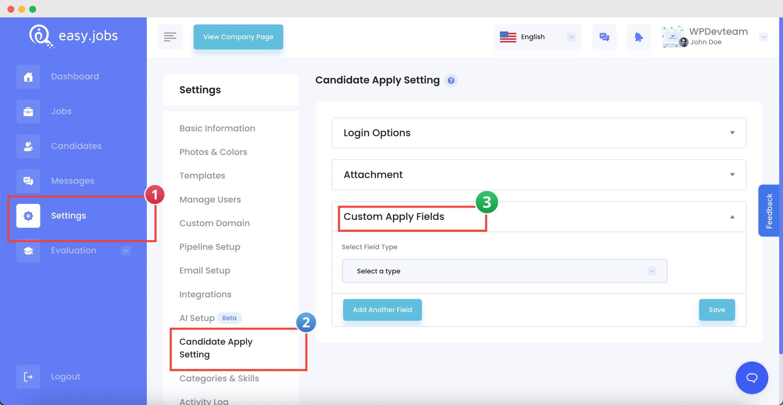 custom fields