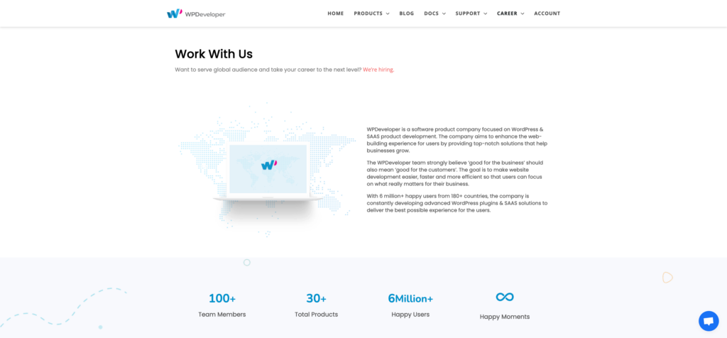 8 Halaman Karier Perusahaan Terbaik untuk Menarik Talenta di Tahun 2026 3 Company Career Page