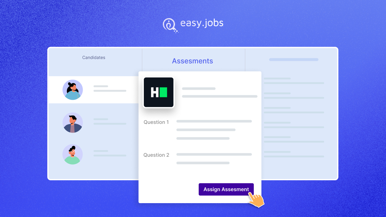 Integrate HackerRank with easy.jobs