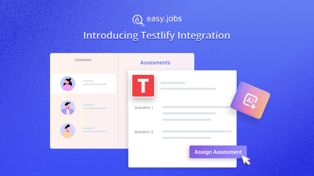 Integrate Testlify with easy.jobs