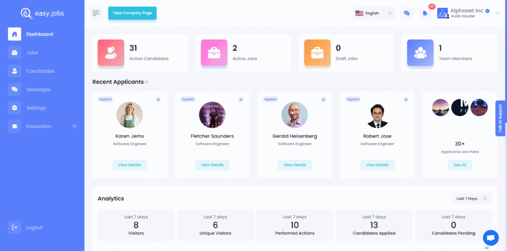 How to Move Candidates to Another Job in easy.jobs?