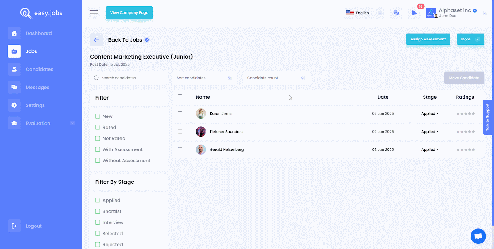 How to Import Candidates