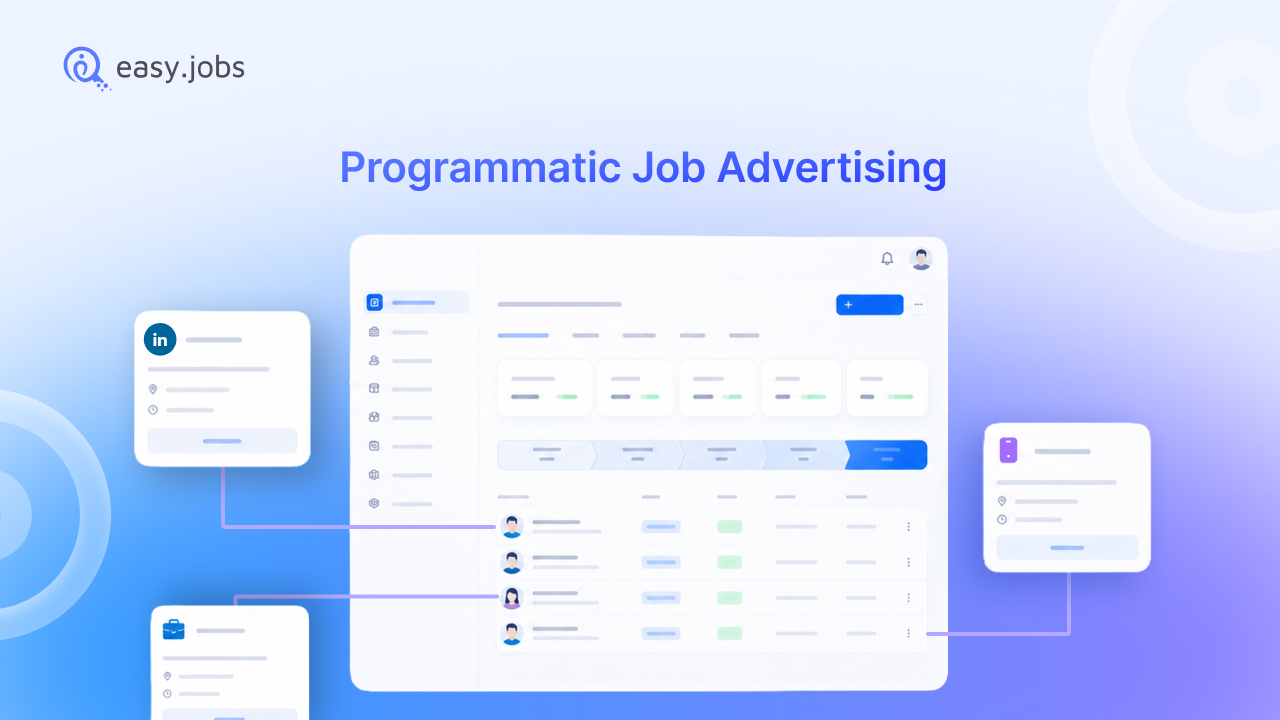 Programmatic Job Advertising: A Recruiter's Guide to Smarter Ad Spend 1 Programmatic Job Advertising